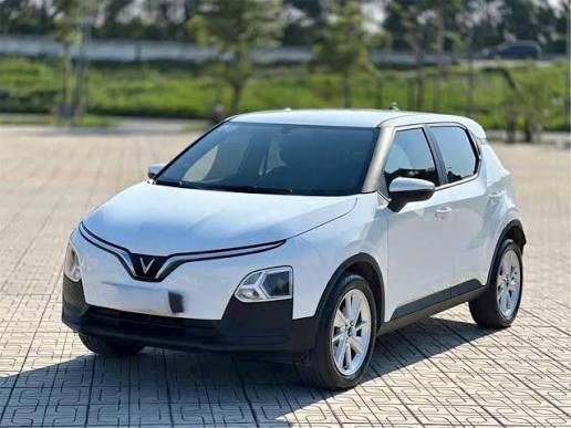 Xe VinFast VF 5 Plus ngoại thất phục vụ du lịch Quy Nhơn